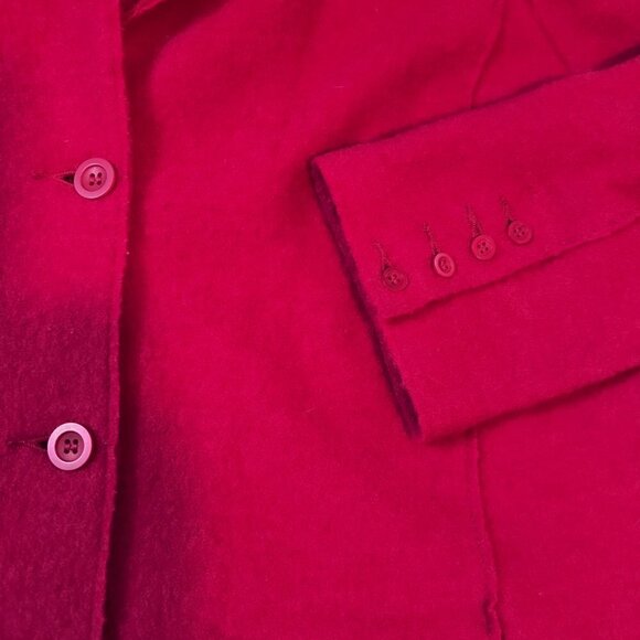 Eileen Fisher Boilded100% merino wool Cardigan Jacket Size Medium - Picture 8 of 14